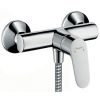 Смеситель для душа Hansgrohe Planis Steel Optic 14086800