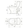 Унитаз-компакт Cersanit Nord 011 с сиденьем дюропласт