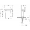 Смеситель для умывальника Kraus Sonus KEF-14602CH