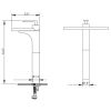 Смеситель для умывальника Kraus Fantasia KEF-14800