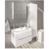 Комплект мебели Fancy Marble Corsica 70 Тумба+шкаф+пенал Белый