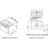 Тумба під умивальник Ravak SD 800 Chrome X000000534