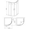 Душевой уголок Aquaform Supra Pro 100-09322