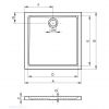 Душевой поддон Riho 80x80 DA58 (D001007005)