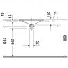 Умивальник Duravit P3 Comforts 377550000 (550х360)