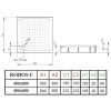 Душевой поддон Radaway Rodos C 80 4K88155-04