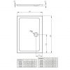 Душевой поддон Radaway Doros D 90 SDRD9080-01