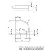 Душовий піддон Radaway Naxos A 80 SBA8841-1 для облицювання плиткою