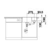 Кухонная мойка Blanco Subline 340/160-F 519805 Белый
