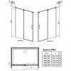Душевая дверь Radaway Espera DWJ 160 380116-01R