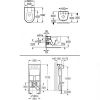 Инсталляция Roca Pro 89009000K комплект с унитазом Roca Meridian-In A34H249000