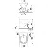 Биде подвесное Jika Tigo H8302110003021
