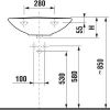 Умывальник Jika Zeta H8103900001041