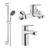 Комплект смесителей для ванны Grohe BauEdge 123265S