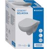 Унітаз підвісний Geberit Selnova Rimfree 501.751.00.1 з сидінням Soft Close