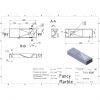 Раковина Fancy Marble Trill 800R 8708401
