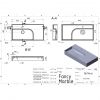 Раковина Fancy Marble Optimus 950 (9909101)