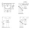 Умивальник Villeroy & Boch Subway 2.0 711455R2 (550х460)