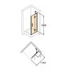 Душевая дверь Huppe Aura 400402