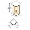 Душевой уголок Huppe Design Elegance 8E3002
