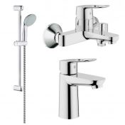 Комплект смесителей для ванны Grohe BauLoop 123214S