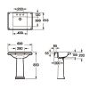 Умывальник Roca America 327491000 (630х510)
