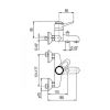 Смеситель для ванны Armatura Jantar 474-030-03