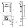 Инсталляция для унитаза Sanit Ineo Plus 4-в-1 90.721.81.S005