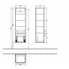 Пенал Villeroy & Boch UP2U A84200N9