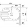 Кухонная мойка FRANKE ROG 611 114.0254.784 сахара