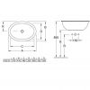 Умивальник Villeroy & Boch Loop&Friends 615521R2 (570х410)