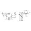 Умывальник Villeroy & Boch Variable 51528101 (800х510)