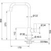 Кухонный смеситель Franke Elegance 115.0296.806 графит