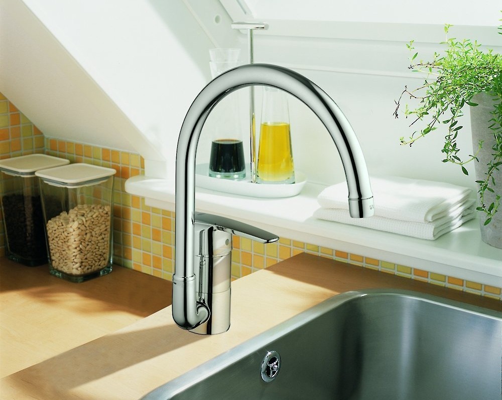 Смеситель для кухни мойки grohe euroeco 32752000