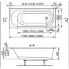 Ванна VagnerPlast Kasandra 160x70