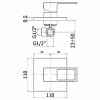 Смеситель для душа Paffoni ELLE EL 010 CR