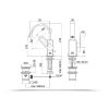 Смеситель для биде Paffoni EFFE EF 837 CR