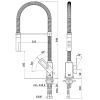 Кухонный смеситель Paffoni EFFE EF 179 CR