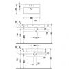 Умывальник Duravit Vero 0454800027 (800х470)