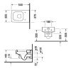 Унитаз подвесной Duravit Vero 2217090064 Rimless с сиденьем 0067690000 SoftClose
