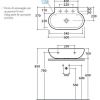 Умывальник Globo Bowl SB060.BI (600х370)