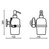 Дозатор жидкого мыла Bagno & Associati OPERA OP12852