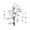 Кухонный смеситель Kludi Zip 42101Z175