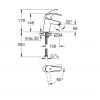 Смеситель для умывальника Grohe Eurosmart New 32154002