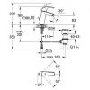 Смеситель для умывальника Grohe Eurosmart New 2339510E
