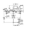 Смеситель для умывальника Grohe Grandera 20417000