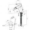 Смеситель для биде AM.PM Bliss L F5383100