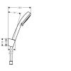 Ручной душ Hansgrohe Crometta 100 26666400