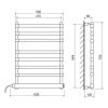 Полотенцесушитель Margaroli Sole 564/8