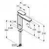 Смеситель для умывальника Kludi E2 492960575